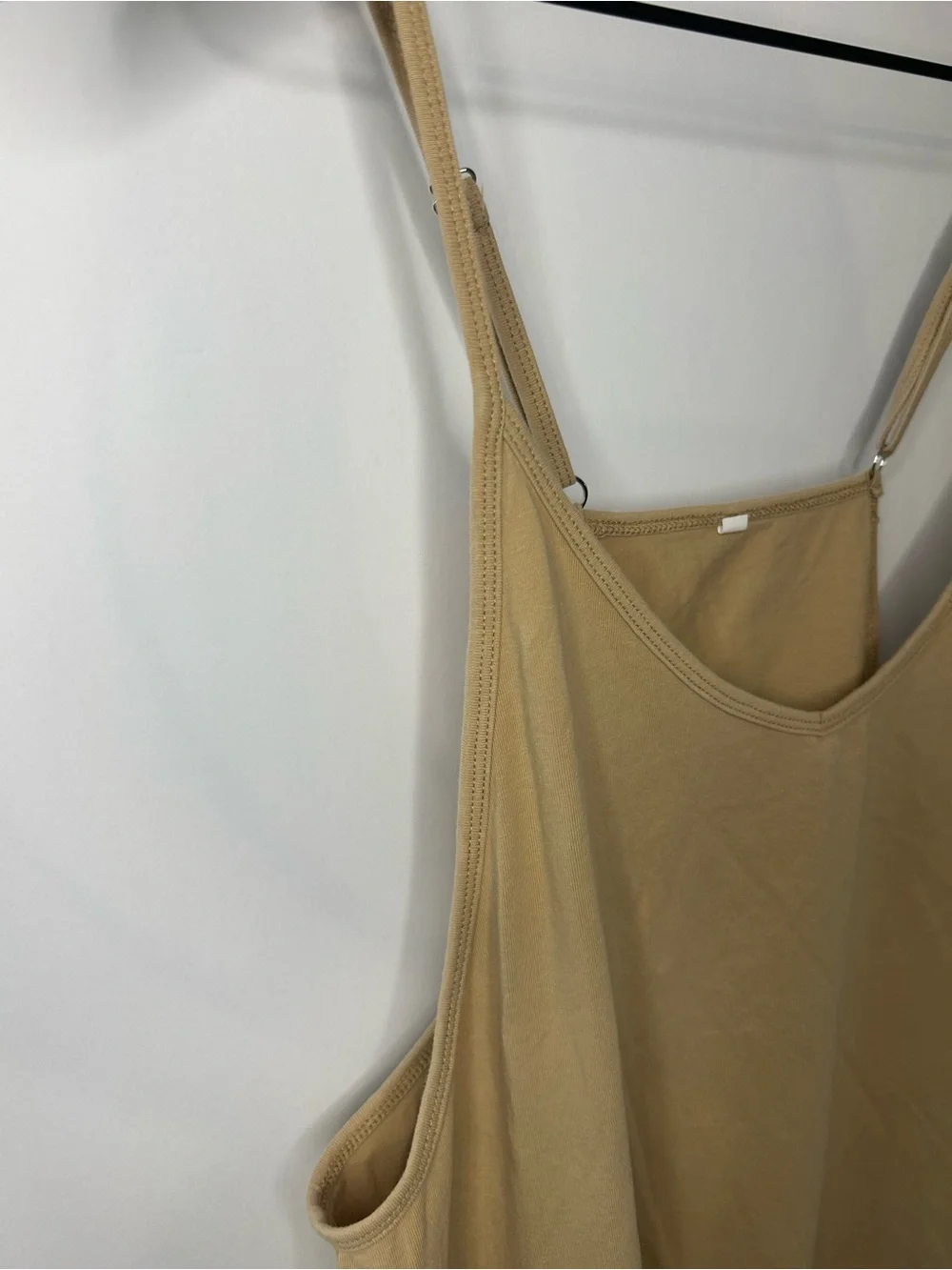 Minsure Women’s Khaki Sleeveless Romper, Size Large